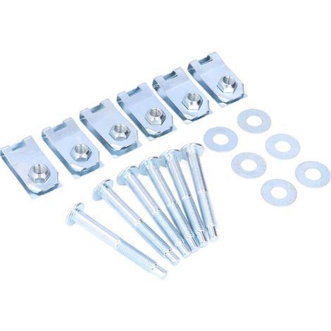 Kit 18 pièces fixation benne camionnette, boulons écrous rondelles, remplacement 924-312, compatible F250 (1/5)