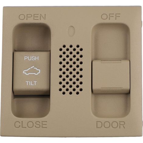 Interrupteur de toit ouvrant beige, bouton de liseuse, interrupteur de plafonnier pour Honda Accord 8e génération (1/5)