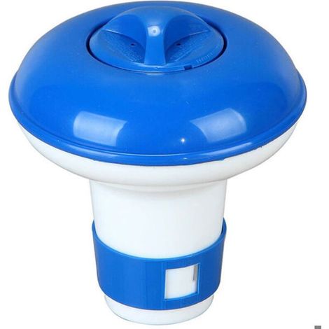 Distributeur Flottant de Chlore , Diffuseurs pour Piscine, Diamètre 12cm/5pouces Doseur Flottant Réglable, Accessoires de Pisc (1/5)