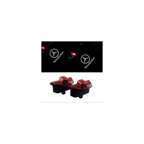 Luz LED de bienvenida para puerta de Mercedes-Benz Clase C especial W204 C180 C200 C260 C300, estilo 1 (1/5)
