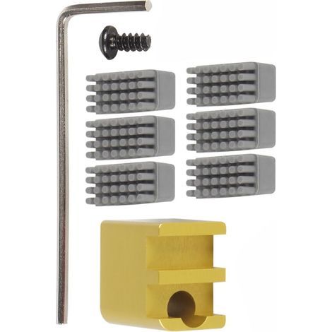 Kit di pulizia e spazzola in gel di silicone SEIWEI per stampanti 3D, raschietto a doppio ugello con testine in silicone, compatibile con le serie Bambu Lab X1/P1 (P1P/P1S/X1/X1C/X1E) (1/5)