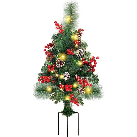 lumineuse solaire pour sapin de Noël décorations de jardin