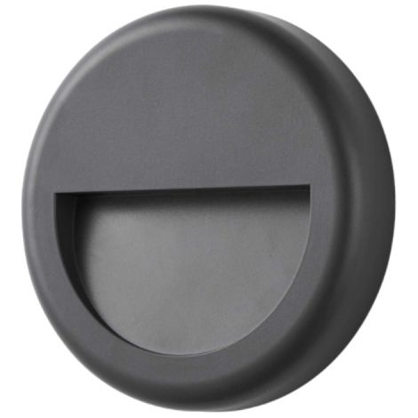 Applique LED 6w 70lm 4000k luce diurna IP65 ø14x2,8cm tondo EDM (1/4)