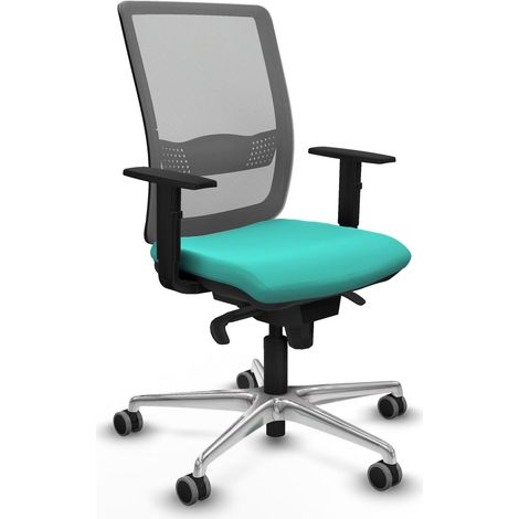Chaise de bureau piqueras y crespo modèle Haches mousse injectée 65 mm roues (1/2)
