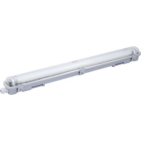 Reglette LED Tube 60 cm - 1x9W - Étanche IP65 - Éclairage Robuste - Garage et Cave - Blanc Neutre