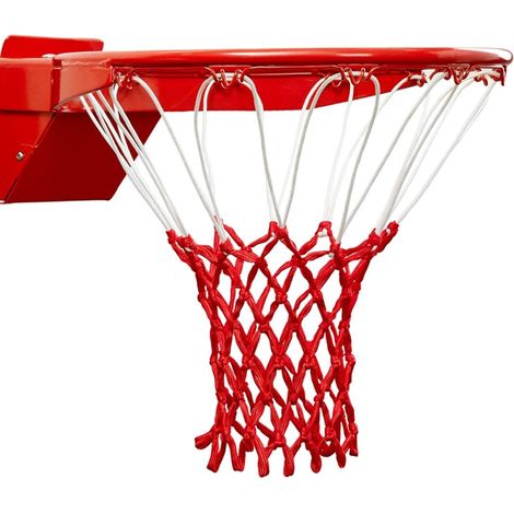 2 remplacements de filets de basket-ball professionnels très résistants - Convient aux jantes intérieures ou extérieures standard à 12 boucles 12 boucles (1/5)
