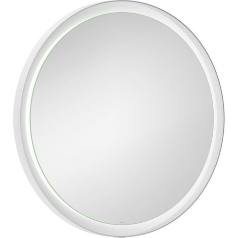 LAUFEN YVA Spiegel, rund, umlaufende indirekte LED-Beleuchtung, (1/2)