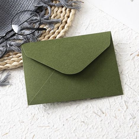 10 A7 Umschläge 16 x 12 cm Olivgrün Für Hochzeitskarten, Weihnachtskarten, Einladungen & Fotos (1/5)