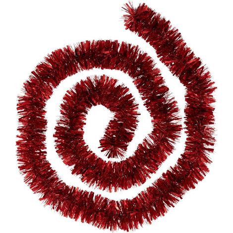 Lange rote Laser-Weihnachtsgirlande 100x6x3m - Atmosphera créateur d'intérieur