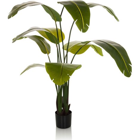 Kunstpflanze / Kunstbaum BANANE 170 cm grün hjh OFFICE