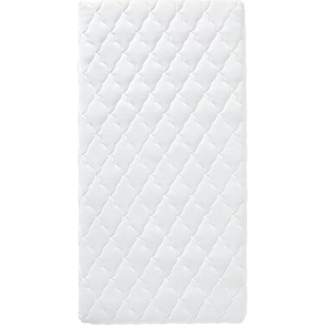 Matelas bébé en bambou - 70x140x10 cm - Viscose douce - Déhoussable - Sans traitement chimique (1/4)