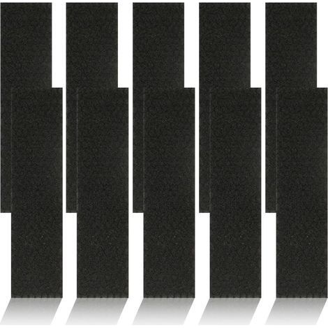 10 Pièces Filtre, HEPA, Coton Trois Niveaux, 21,5x5CM, Pour Climatiseur Haier Midea Gree (1/5)