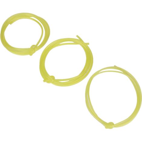 Tuyau d'essence de 1,5 mètre, disponible en 3 diamètres, compatible avec les marques Poulan, Craftsman et Husqvarna. (1/3)
