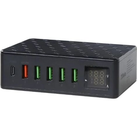 Beta Collection 9549MPC Base di ricarica multipresa a 6 porte USB (1/5)
