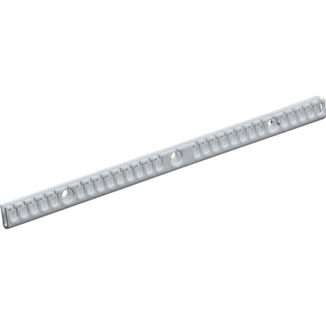 Binario gestione cavi Hager vz408 metallo 23,5 cm 0,8 cm