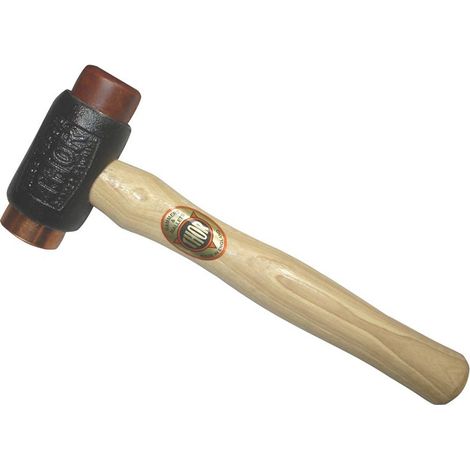 Thor 03-212BH Copper / Hide Hammer - Branded Head Size 2 (38mm) 1070g THO03212BH