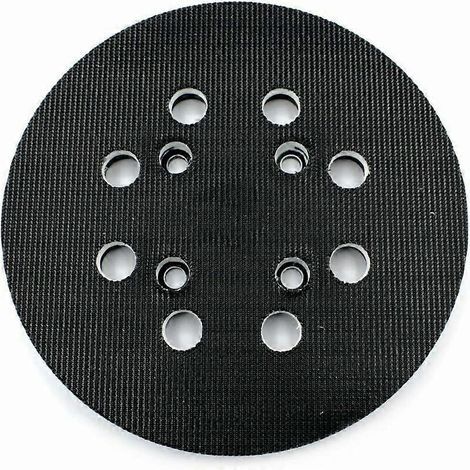 Disque de ponçage pour Bosch (Ø 125 mm, dureté moyenne) avec système d'accessoires pour ponceuse orbitale aléatoire PEX 300/400 AE / 4000 AE / Advanced Orbit 18 (1/5)