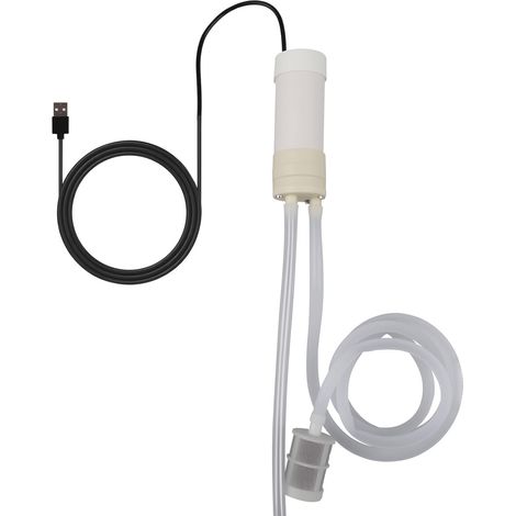 Mini pompe a eau électrique, USB 5V 2A auto-amorçante avec tuyau 6 mm, compacte et portable, pour la maison, le jardin ou mini pompe aquarium, débit 4 L/min, longueur 1 mètre, Tuyau Adaptables (1/5)
