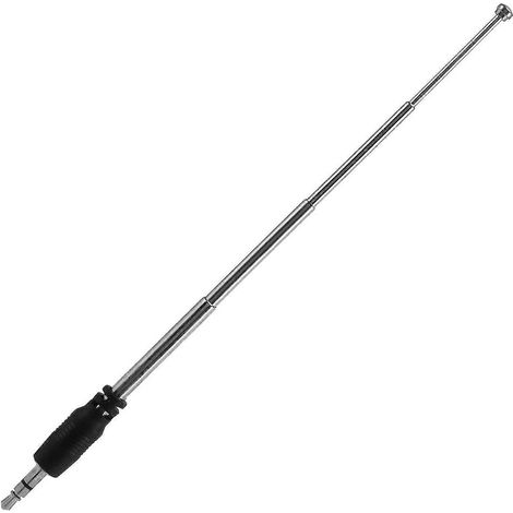 Antenne radio télescopique FM 3,5 mm à 4 sections pour téléphone portable, MP3, MP4, etc. (1/5)