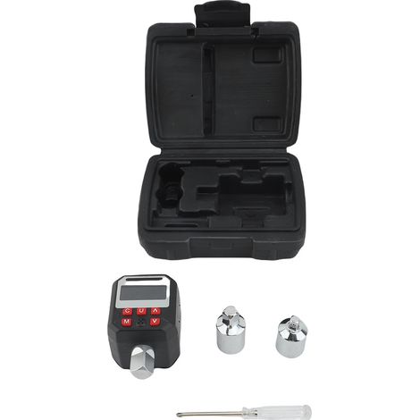 Compteur de torsion numérique 1/2 pouces, testeur de clé à affichage LED avec Mode prédéfini et stockage de données 17-340NM (1/4)