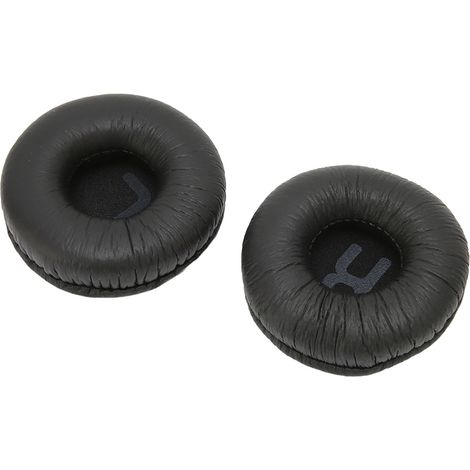 Coussinets d'oreille de rechange en similicuir et mousse à mémoire de forme, isolation phonique, pour T450, T450bt, Tune600 et T500bt (noir) (1/5)