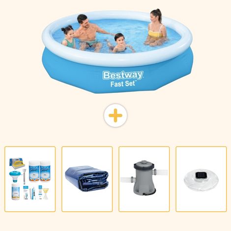 Bestway Bestway Fast Set Ronde - 305x66 cm - 5-pièces S160 (1/5)