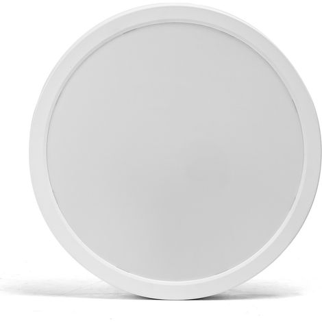 Plafoniera Led slim 24W Bianca Rotonda Bianco freddo 6500K Aigostar (1/3)