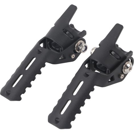Repose-pieds avant noirs pour R1200GS 2013-2018 (1/5)