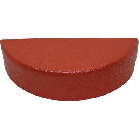 PVC Firstziegel Endstück 160x60x35mm - Terrakotta