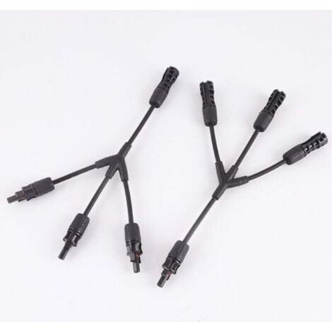 1x Solar Panel Connector (1 to 3 branches), MC4 Durable and Home Protector (1 to 3) (1/4)