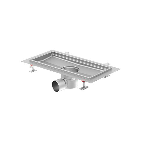 Baignoire 300 x 330 x 165 mm / 1,43 m² avec bonde soudée DN 70