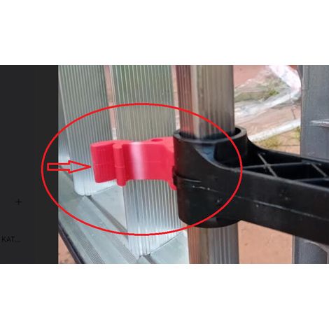R GANCIO P/SCALA ALL. FACAL PIU SU MAXI 10 GRAD DA 110 MM