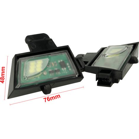 Kit Luci Led Di Cortesia Sotto Specchietto Retrovisore Per VW Golf 7 12V 2W (1/3)