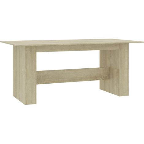 Maison Exclusive - Esstisch Sonoma-Eiche 180x90x76 cm Holzwerksto