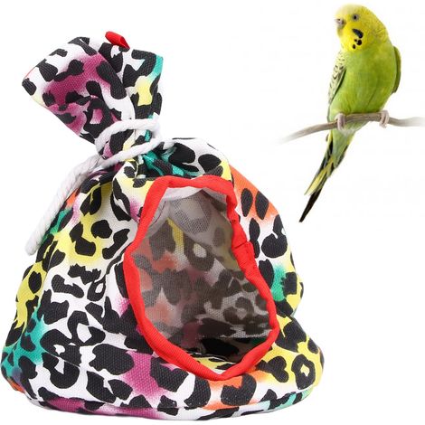 Hamac rond en toile, maison pour perroquet, nid pour perroquet, poche, nid douillet pour dormir 2 (1/5)