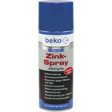 beko TecLine Zink-Spray 400 ml silbergrau 295 1 400 (1/5)