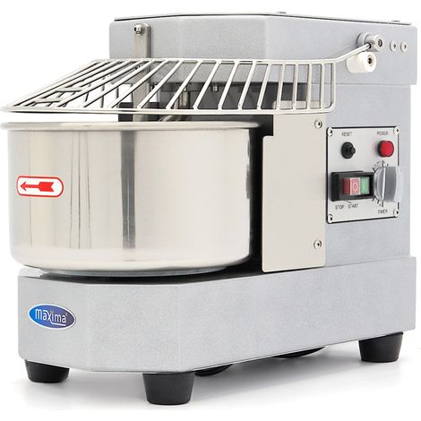 Pétrin professionnel 4.5kg - 8L - gris - Maxima