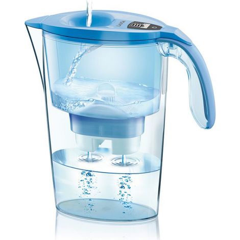 Jarra Filtrante Laica Stream Line/ Capacidad 2.3L/ Azul
