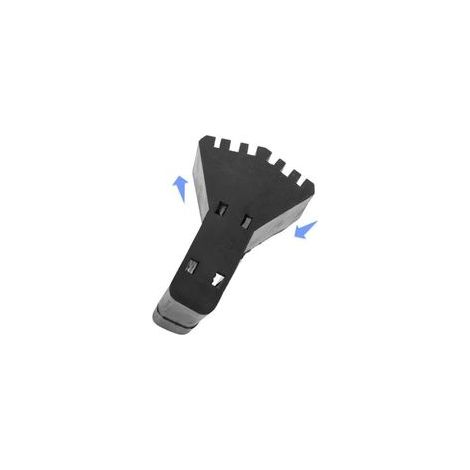 Couvre-pieds antidérapants pour échelle – Lot de 4 patins en caoutchouc – Pieds de remplacement universels pour échelles (1/5)