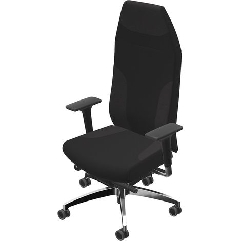 Dauphin, Siège de bureau AdJust Protect 24h, avec accoudoirs et