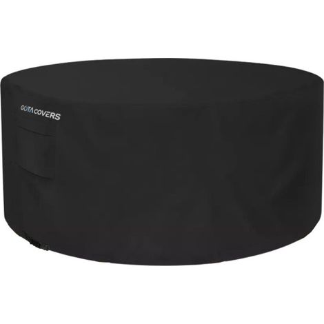 Bâche spa gonflable 202 cm – Compatible Intex et Bestway – Tissu polyester Oxford 600D étanche – Pour spas ronds jusqu'à 200 cm (1/5)