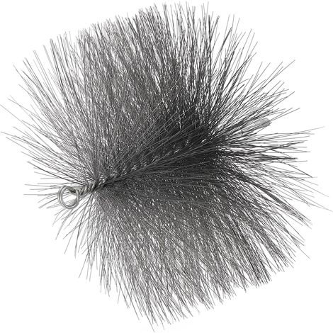 Brosse De Nettoyage Pour Cheminée En Fil Métallique 8" Argent (1/5)