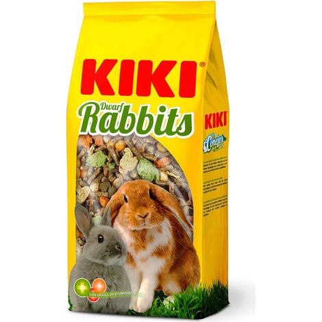 Aliment complet Kiki pour lapins nains - 800 g