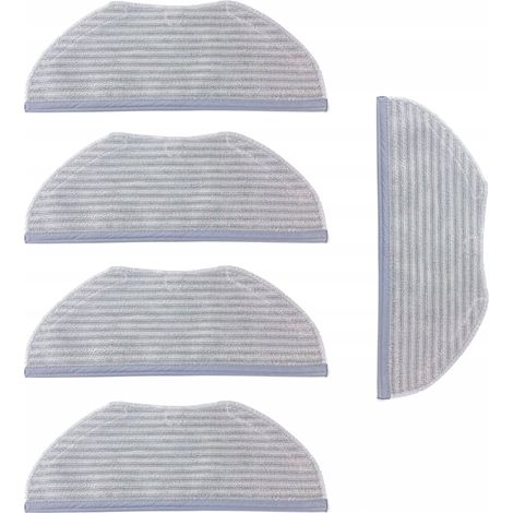 Lot de 5 balais-serpillères pour Xiaomi Mijia G1 et aspirateur robot Mop Essential (1/2)
