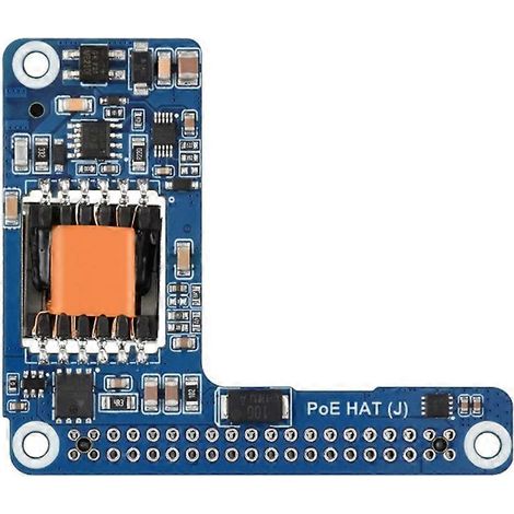 Für Raspberry Pi 5 PoE+ HAT für Raspberry Pi 5 CM5 PoE+ HAT Ethernet-Erweiterungsplatine 5V/5A Ausgang Passend für offizielles Gehäuse (1/5)