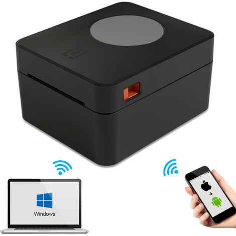 Imprimante étiquettes 4x6" USB+BT – thermique 160mm/s, largeur max 104mm, expédition (1/5)