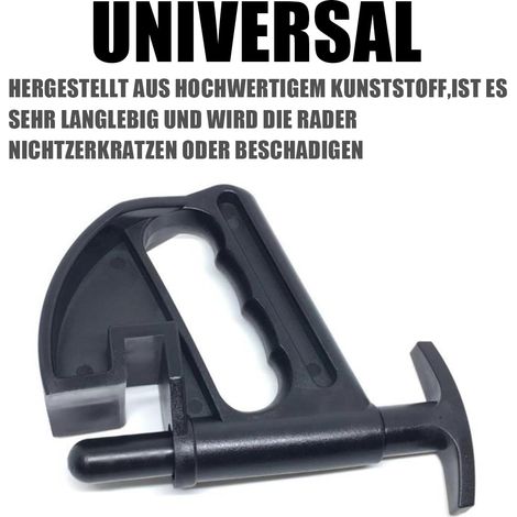 Morsetto universale per cerchioni da 2 pezzi, morsetto per tallone di pneumatici per auto, utensili per auto, cambia gomme, strumento per centro di caduta pneumatici, strumento per la rimozione del mo (1/4)
