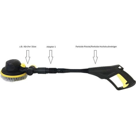 Adaptateur Pour Nettoyeur Haute Pression PHD 150 A1 - Compatible LIDL IAN 55991 - Pour Accessoires Kärcher (1/5)