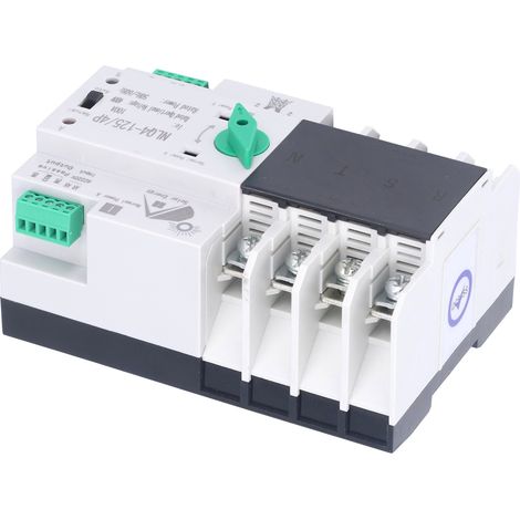 NLQ4-125/4P 100A 220V Automatischer Dual-Power-Umschalter, Millisekunden-Schnellschaltregler für elektrische Stromkreise (1/5)