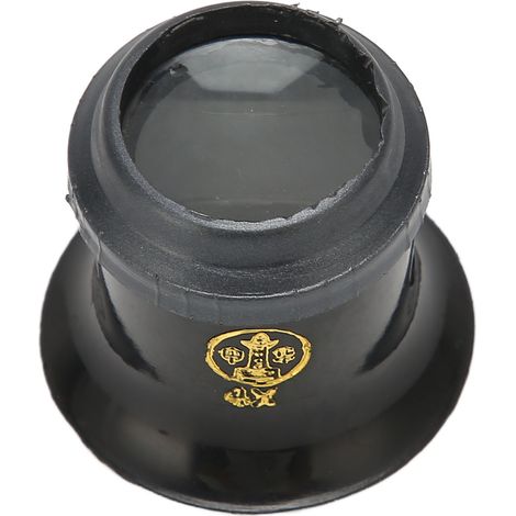 Loupe d'horloger 4X pour la réparation de montres, résistante à l'usure, grossissement 4X, idéale pour la fabrication de bijoux, de pièces de monnaie et de maquettes de pierres antiques.